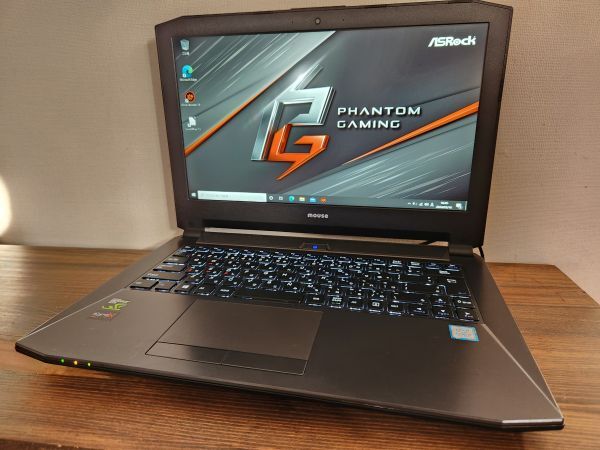 『FHD液晶・NIVIDA GeForce GTX1050 メモリ16GB ハイエンドゲーミングPC』美品♪/mous computer DAVI-NG4500E2/Core-i7/SSD256GB＋HDD1TBの画像1