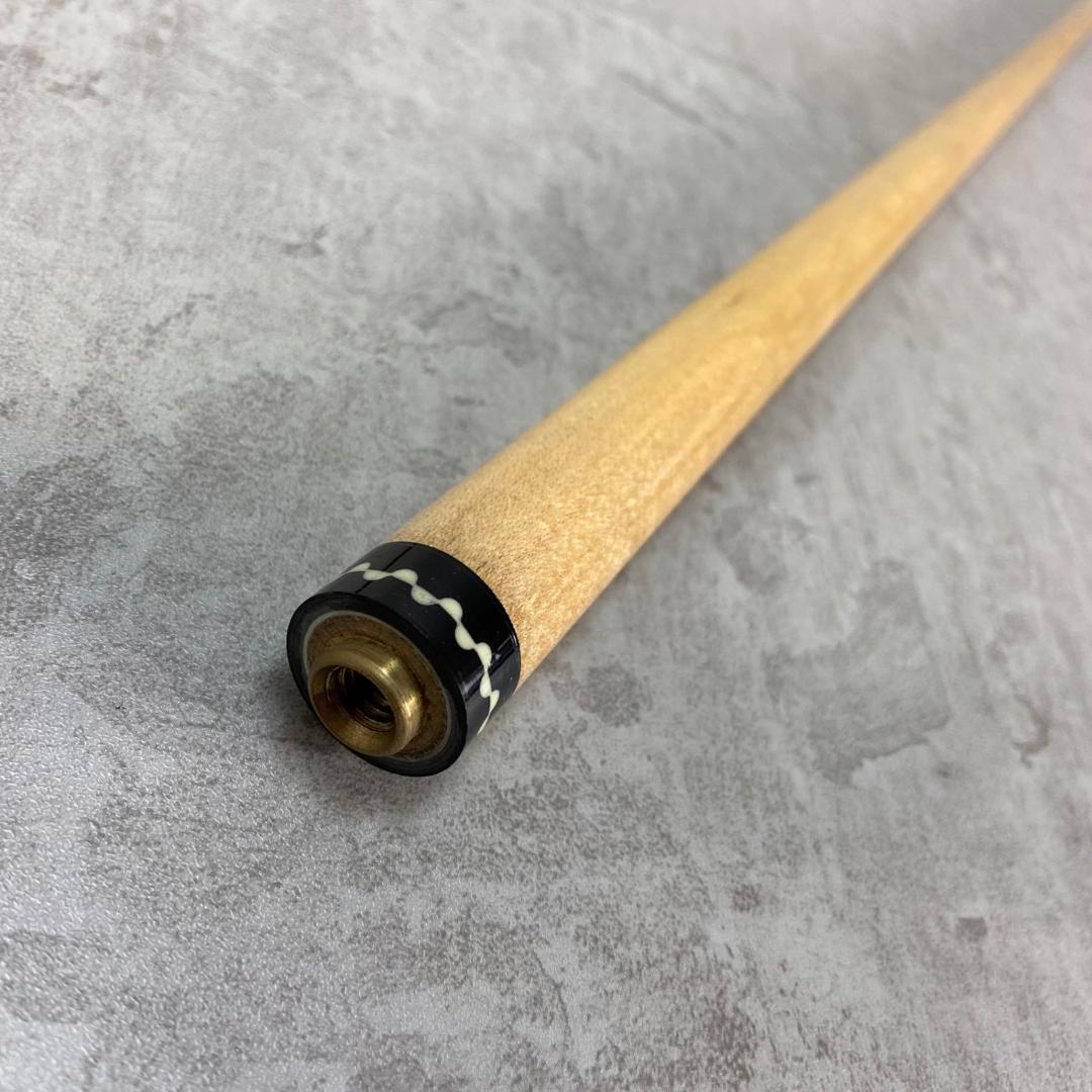  billiards Play cue bat 74.5cm weight approximately 389g brown group wood grain shaft 74cm weight 122g 1B1S case attaching 