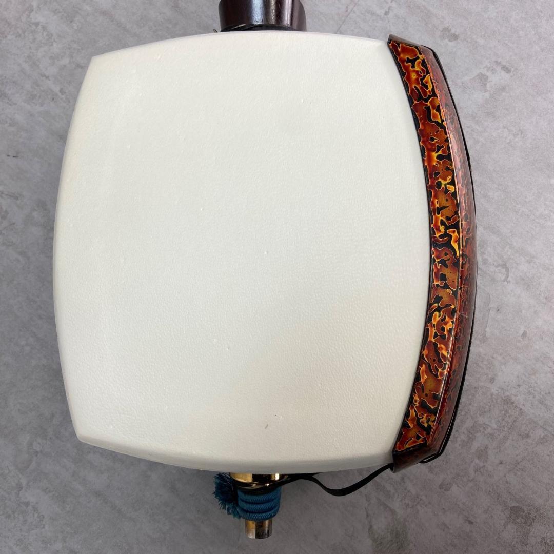  maintenance goods new goods leather re-upholstering ending futoshi . shamisen Tsu light shamisen traditional Japanese musical instrument 3.2cm. tree circle strike . trunk higashi ... 1 pcs groove regular size 2700g hard case 