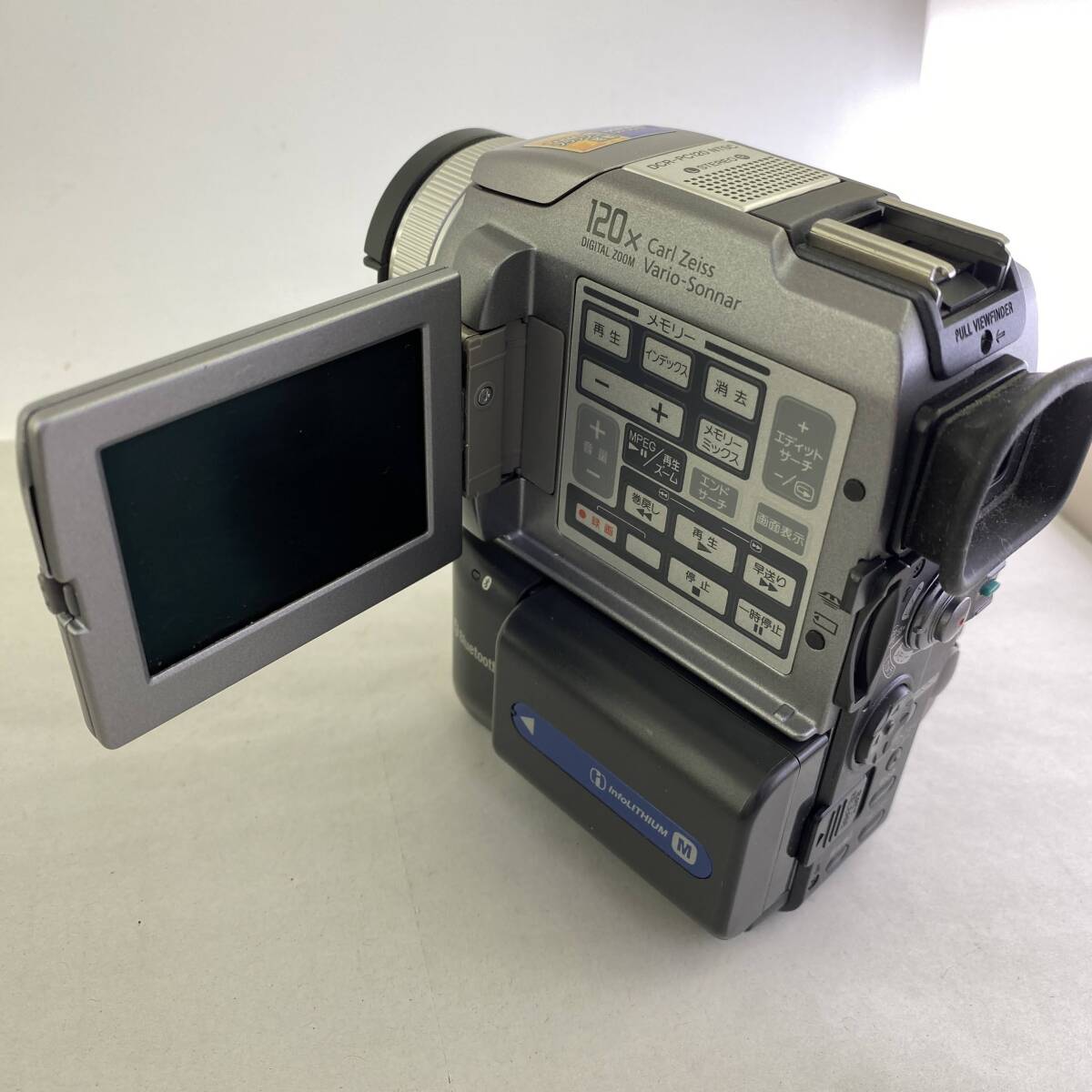【通電確認済】SONY ソニー mini DV Handycam DCR-PC120 デジタルビデオカメラ ハンディーカム _画像8