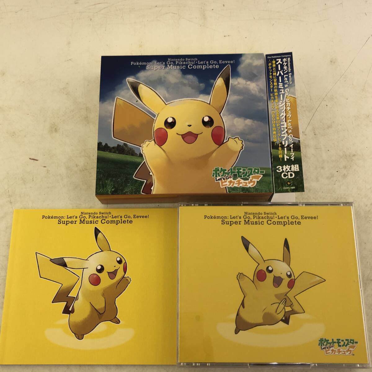 [ прекрасный товар ] саундтрек CD Nintendo Switch Pokemon Let*s Go! Пикачу *Let*s Go!i-bi super музыка * Complete 