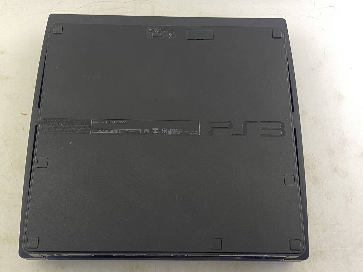【１円～】PS3 PlayStation3 CECH-3000B 320GB ブラック 中古 プレイステーション3 プレステ3_画像3