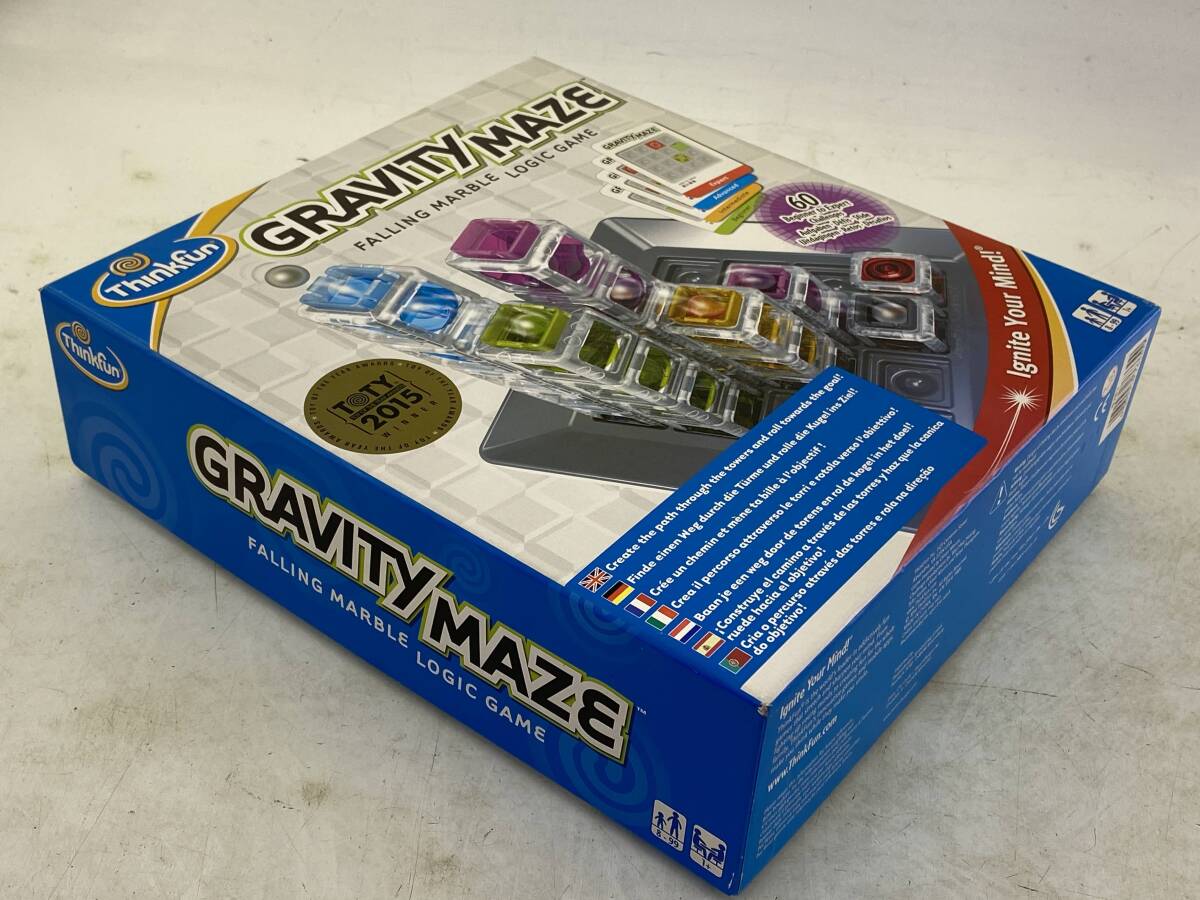 ThinkFun シンクファン Gravity Maze グラビティ・メイズ 中古 立体 ブロック パズル 知育玩具_画像9