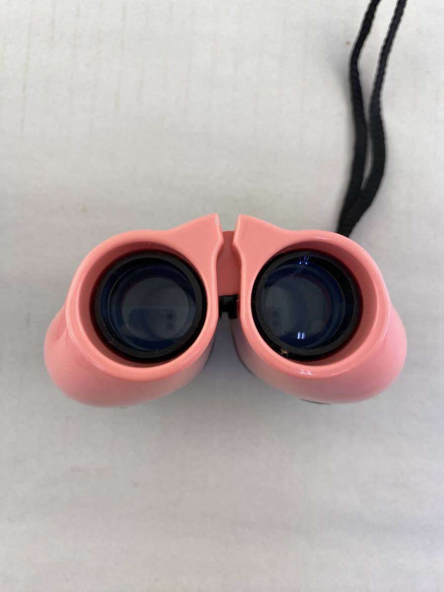 VisionKids　双眼鏡　ピンク　中古　収納ケース付き_画像3