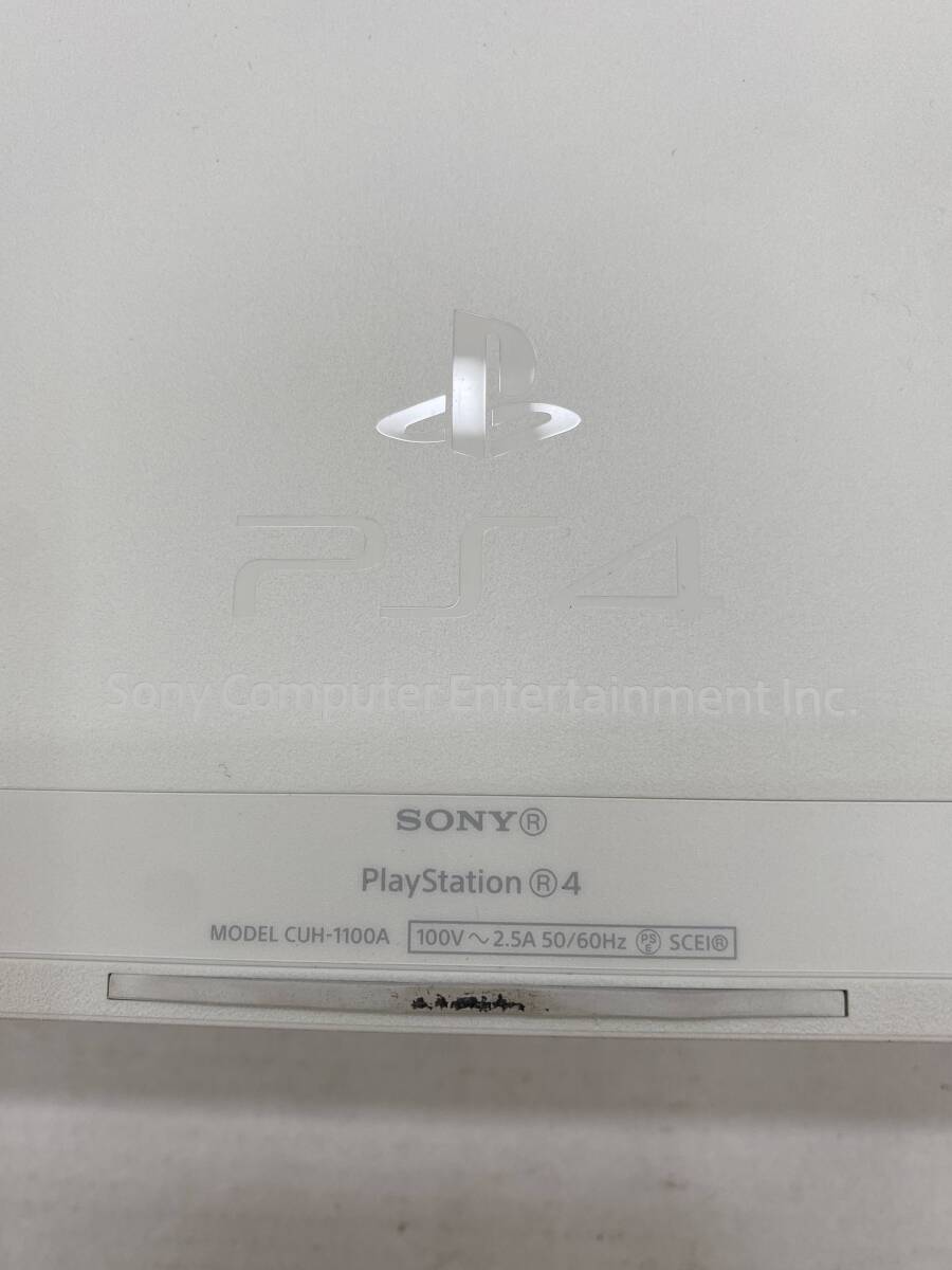 【１円～】PS4 PlayStation４ 500GB CUH-1100A ホワイト 中古 プレステ4 プレイステーション4_画像7