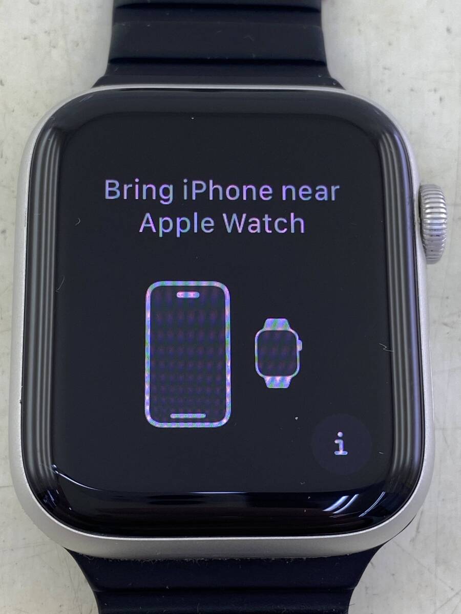 【動作確認済】AppleWatch アップルウォッチ SE44mm GPS 第1世代 アクティベーション解除済 ミッドナイト_画像4