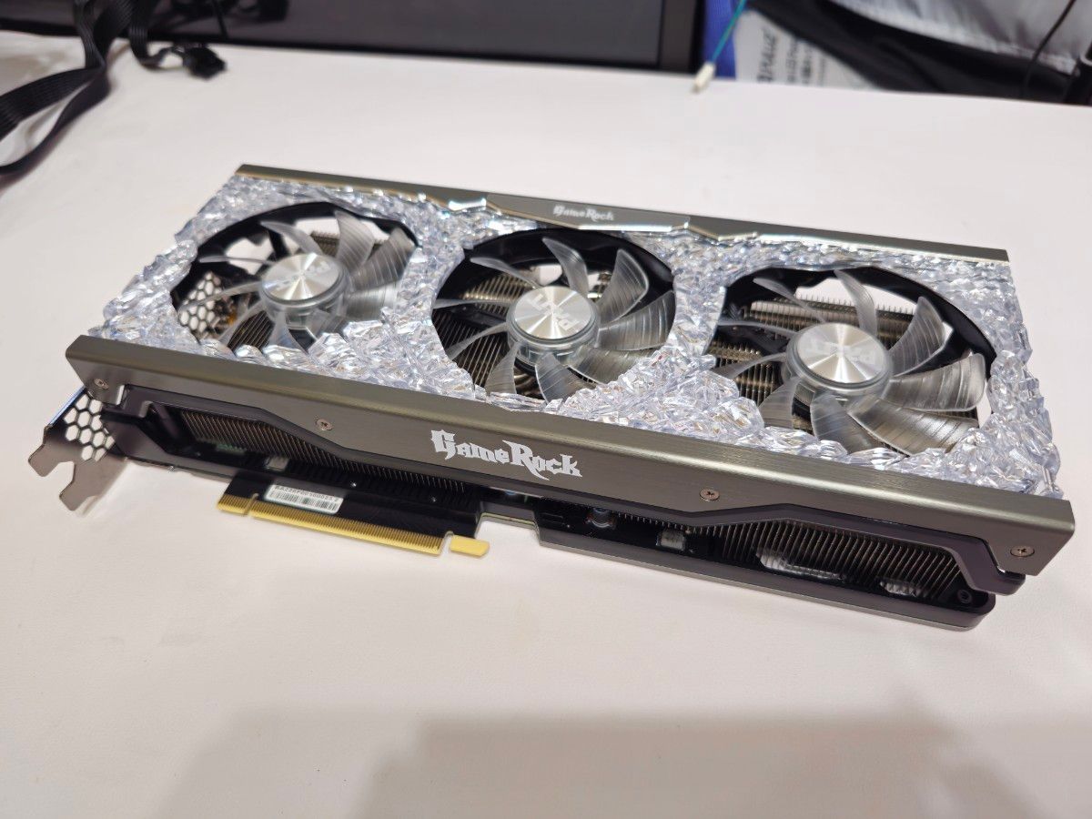 Palit GeForce RTX 3080 GAMEROCK GDDR6X 10GB LHR版 動作確認済み