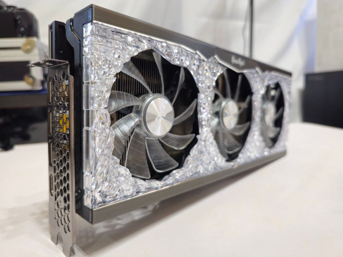 Palit GeForce RTX 3080 GAMEROCK GDDR6X 10GB LHR版 動作確認 Palit GeForce RTX 3080 GAMEROCK GDDR6X 10GB LHR版 動作確認