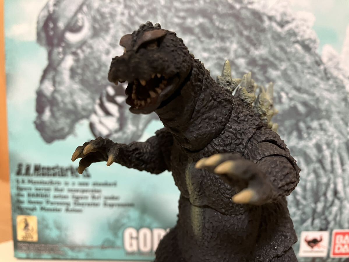 中古品、S.H.MonsterArts ゴジラ 1964 モスゴジの画像3