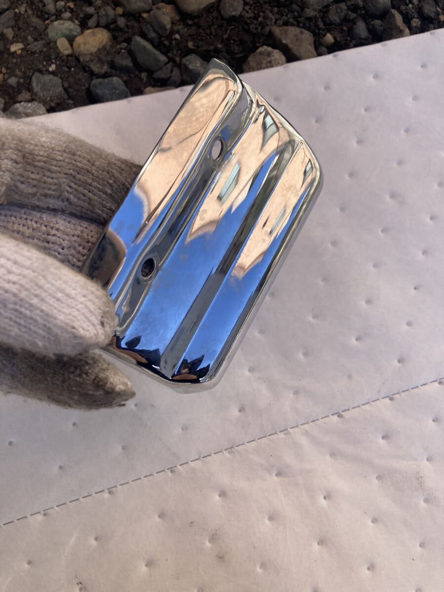エボ用 コイルカバー メッキ ハーレー ソフテイル ダイナ ツインカム チョッパーの画像4