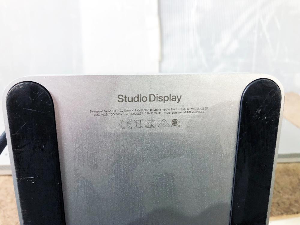 ★ジャンク扱い品 中古★Apple Studio Display アップル ディスプレイ モニター【A2525】D6E4の画像8