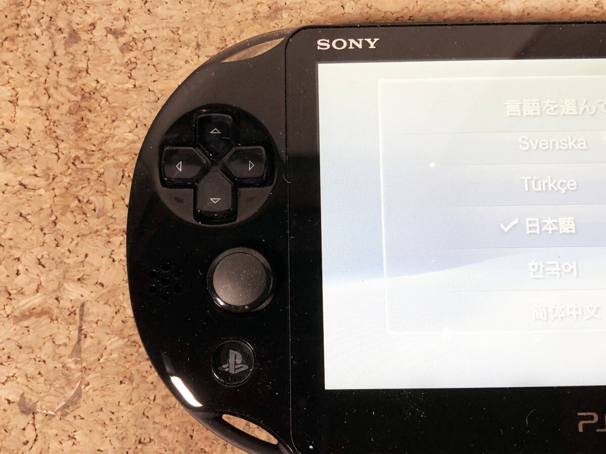 ★ 中古★SONY PSVita PCH-2000 Wi-Fiモデル ブラック【PCH-2000】D1SS_画像3