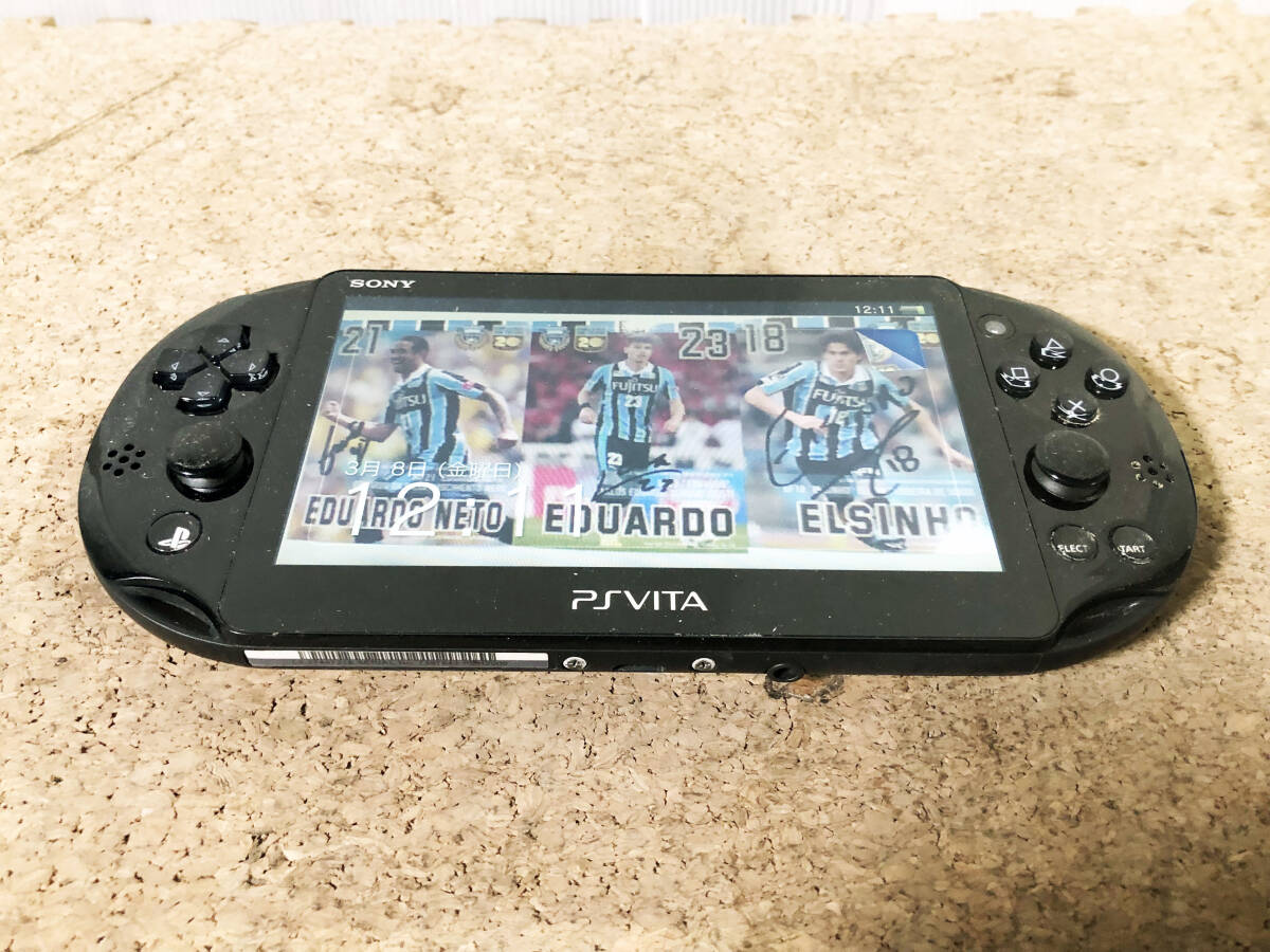 ★ 中古★SONY PSVita PCH-2000 Wi-Fiモデル ブラック【PCH-2000 】D2V3_画像2