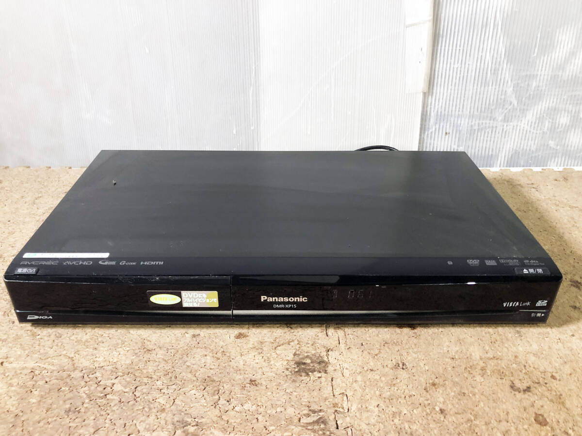 ★ 中古★Panasonic DMR-XP15 地デジ,BS,CS DVDレコーダー リモコン付属【DMR-XP15】D2IQ_画像2