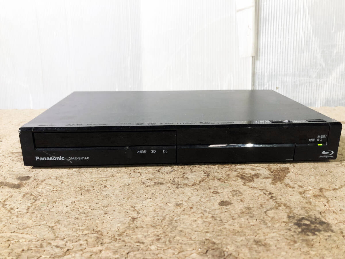 ◎★ 中古★Panasonic/パナソニック　DIGA（ディーガ）ブルーレイディスクレコーダー　ブラック【DMR-BR160】D5PS_画像3