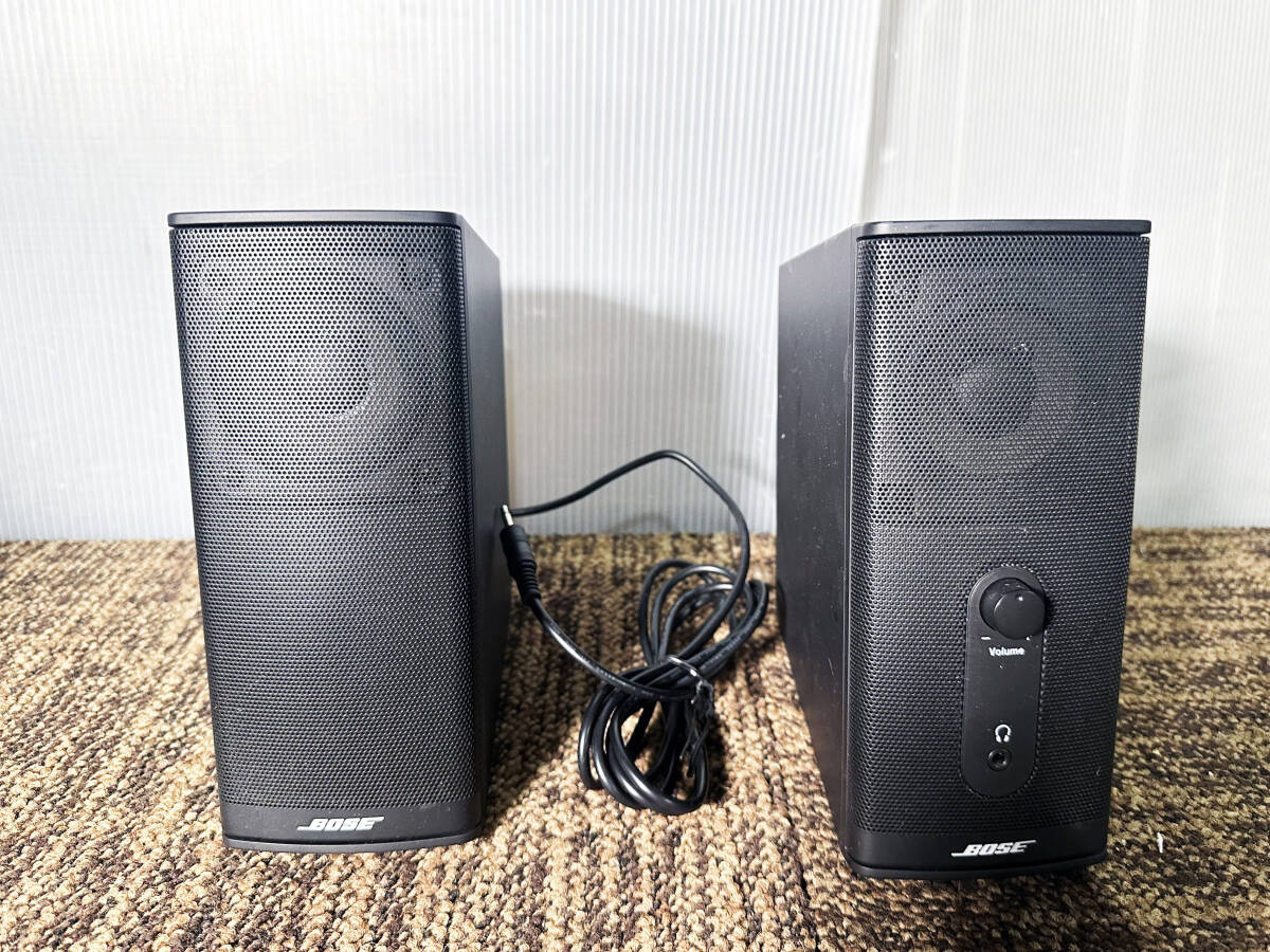 ◎★ 中古★BOSE/ボーズ　Companion 2　SeriesⅡ　ペアスピーカー　PCスピーカー　元箱付き　ブラック【BOSE/スピーカー】D636_画像4