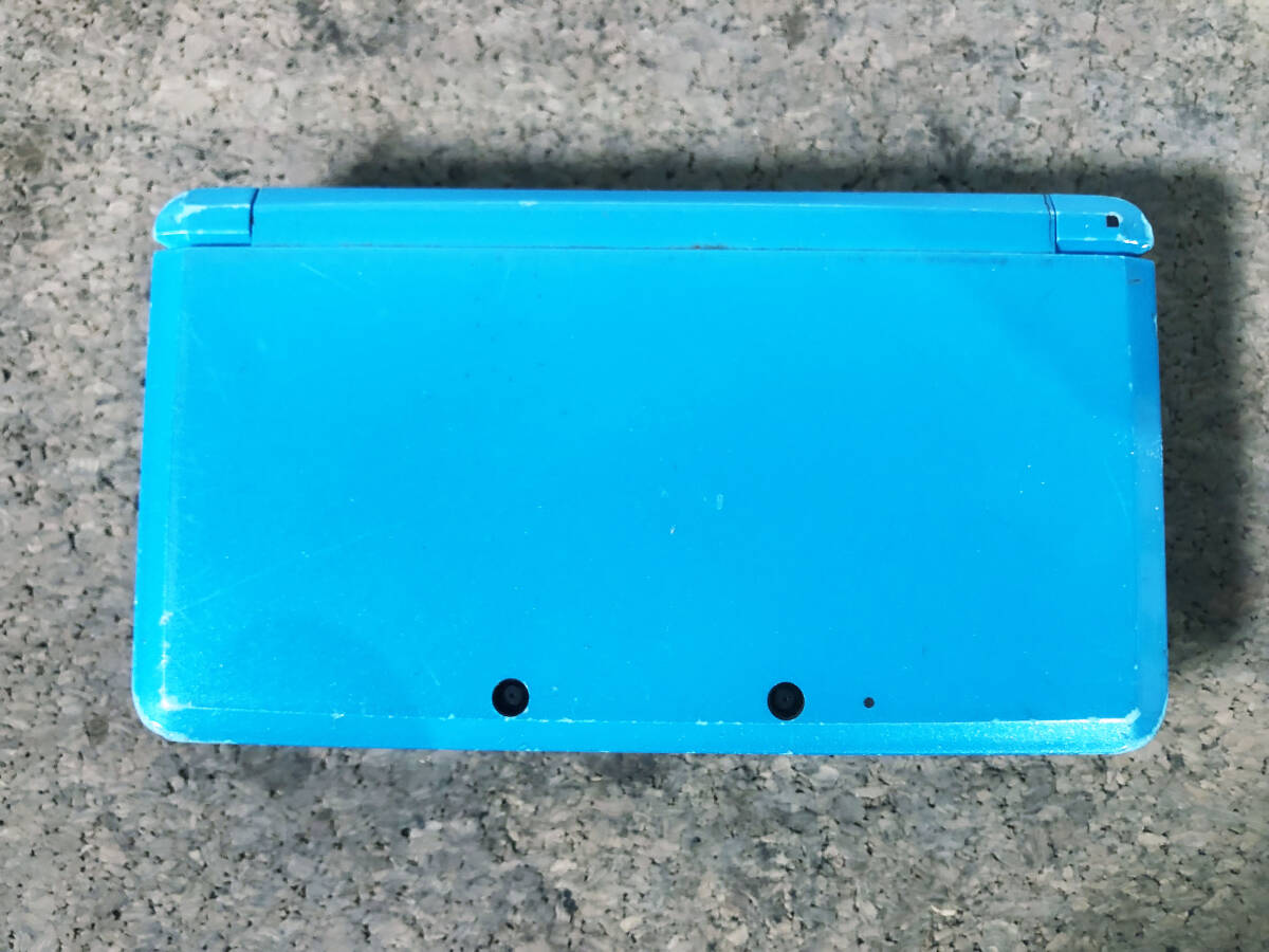 ★ 中古★任天堂　Nintendo　ニンテンドー3DS アダプター付【ブルー】D6PR_画像5