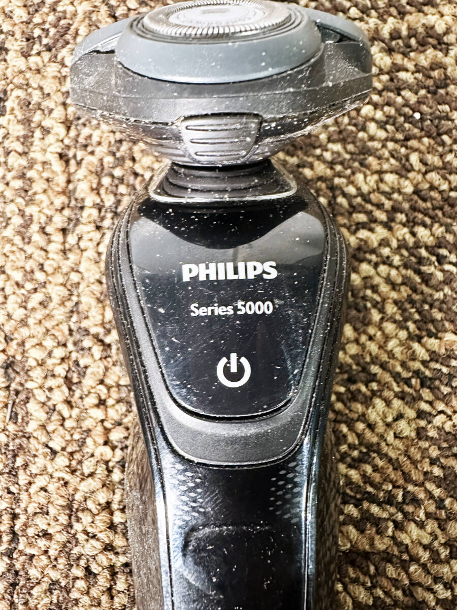 ◎★ 中古★PHILIPS/フィリップス 電気シェーバー 電動髭剃り ブラック【Series 5000】D5SXの画像3