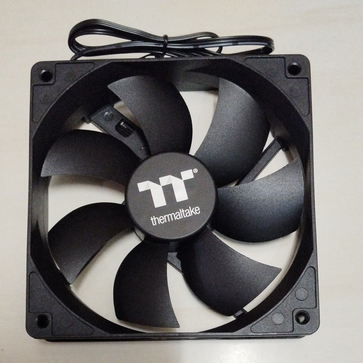 【６基】120mmファン ねじ有り Thermaltake + upHere + ZALMAN ほぼ未使用 自作PC ケースファン