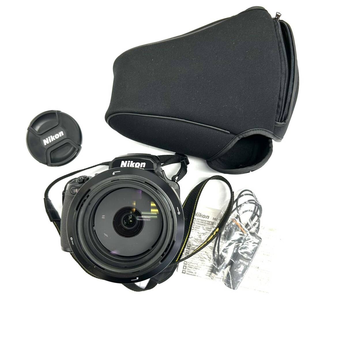 Y325 デジタルカメラ Nikon ニコン COOLPIX P1000 125X WIDE OPTICAL ZOOM ED VR 4.3-539mm 1:2.8-8 ジャンク品 中古 訳あり_画像1