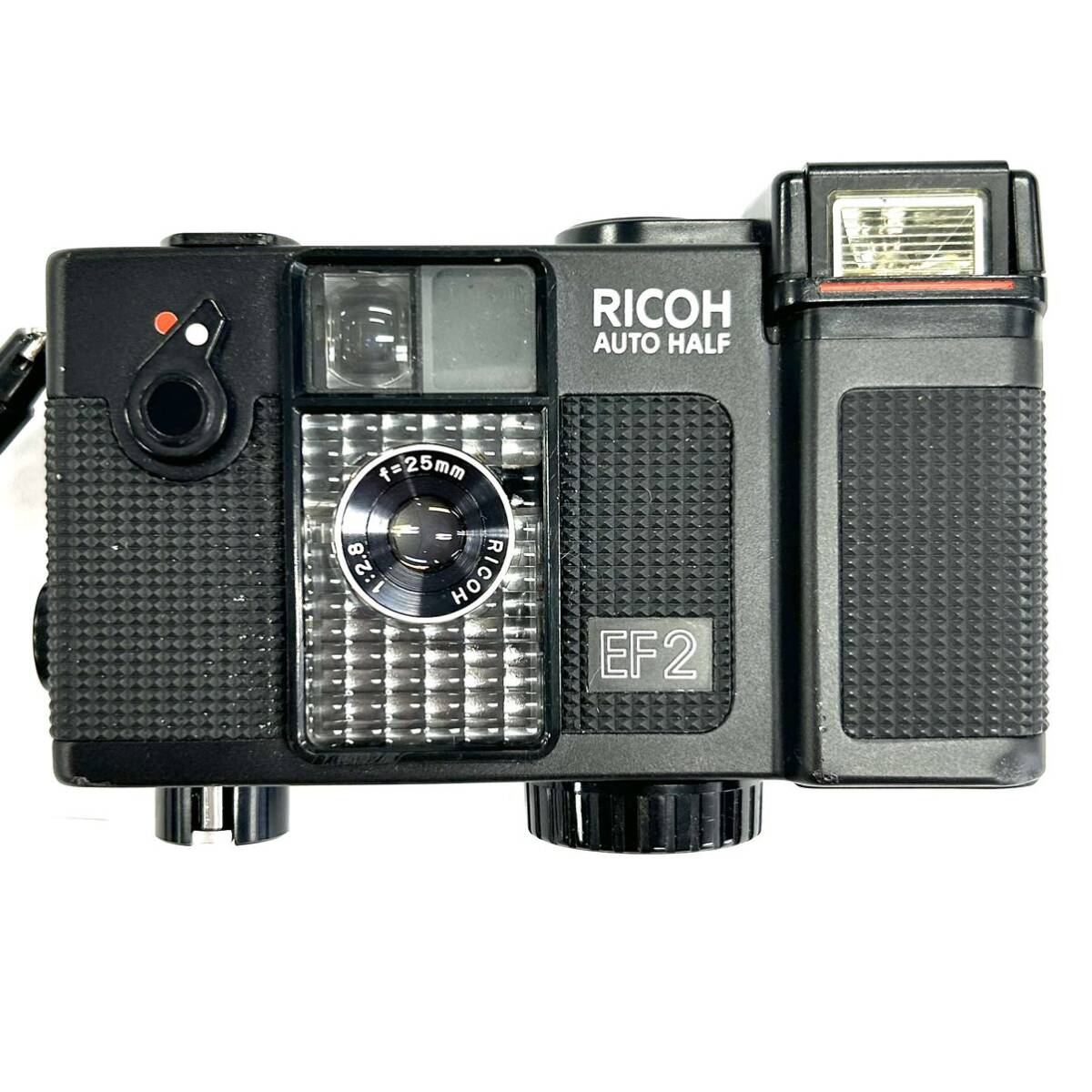 Y370 カメラ フィルムカメラ RICOH リコー AUTO HALF EF2 1:2.8 f=25mm ジャンク品 中古 訳あり_画像2