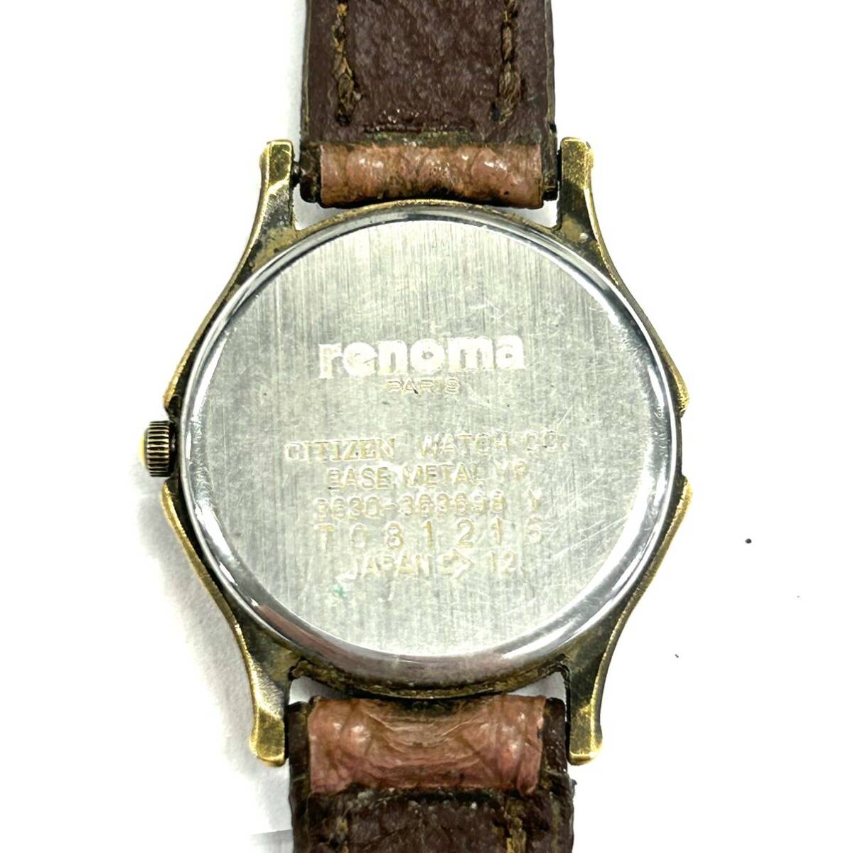 Y409 腕時計 まとめ SEIKO セイコー EXCELINE CITIZEN シチズン renoma ジャンク品 中古 訳ありの画像9