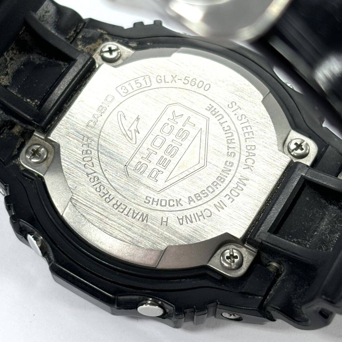 H2784 腕時計 まとめ CASIO カシオ G-SHOCK GLX-5600 WR20BAR GAX-100A ジャンク品 中古 訳あり_画像4