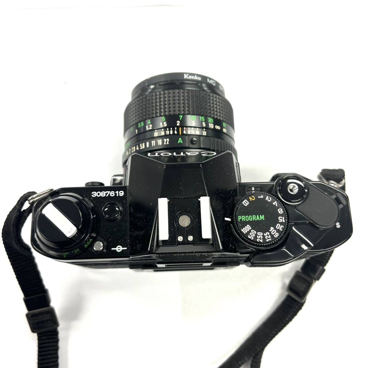 N345 フィルムカメラ Canon キャノン AE-1 CANON LENS FD 50mm 1:1.4 ジャンク品 中古 訳あり_画像4