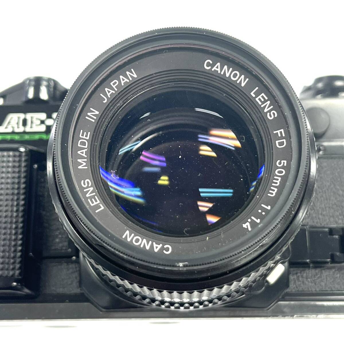 N345 フィルムカメラ Canon キャノン AE-1 CANON LENS FD 50mm 1:1.4 ジャンク品 中古 訳あり_画像10