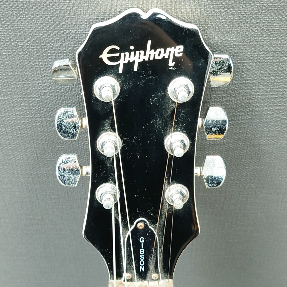 I767 ギター エレキギター Epiphone Gibson ギブソン レスポール 中古 ジャンク品 訳ありの画像7