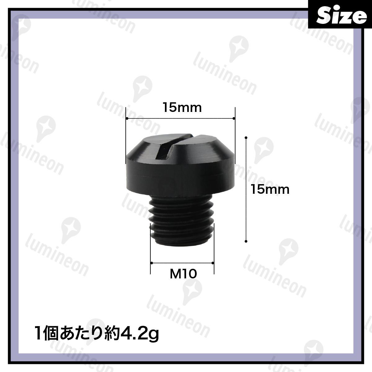 ミラー ホール カバー M10×2個 逆ネジ サイド リア ボルト バイク 用品 カバー ホンダ ヤマハ KAWASAKI ホールキャップ パーツ g241b 2_画像5