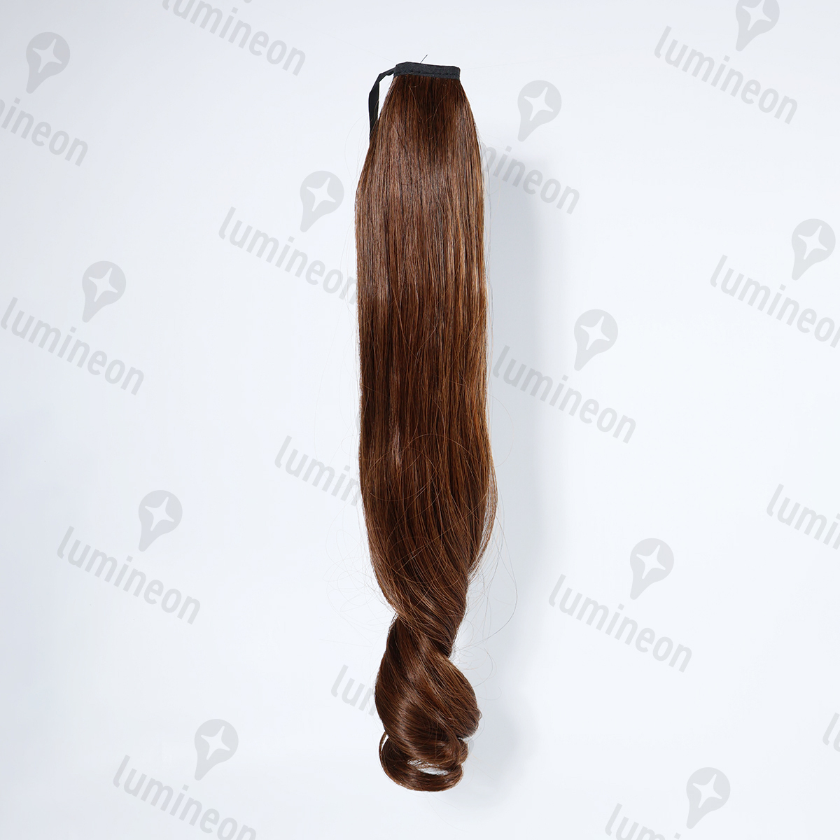  парик "конский хвост" 46cm светло-коричневый чай . женский длинный женский природа модный дешевый наматывать . часть для человек шерсть. подобный ощущение качества g007a 1