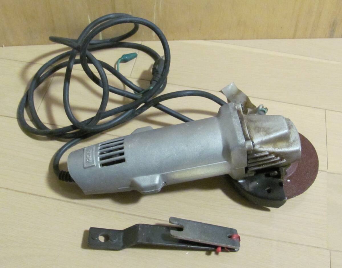 リョービ　RYOBI　スーパーグラインダー　ディスクグラインダー　G-100　1992年製＜100mm_画像1