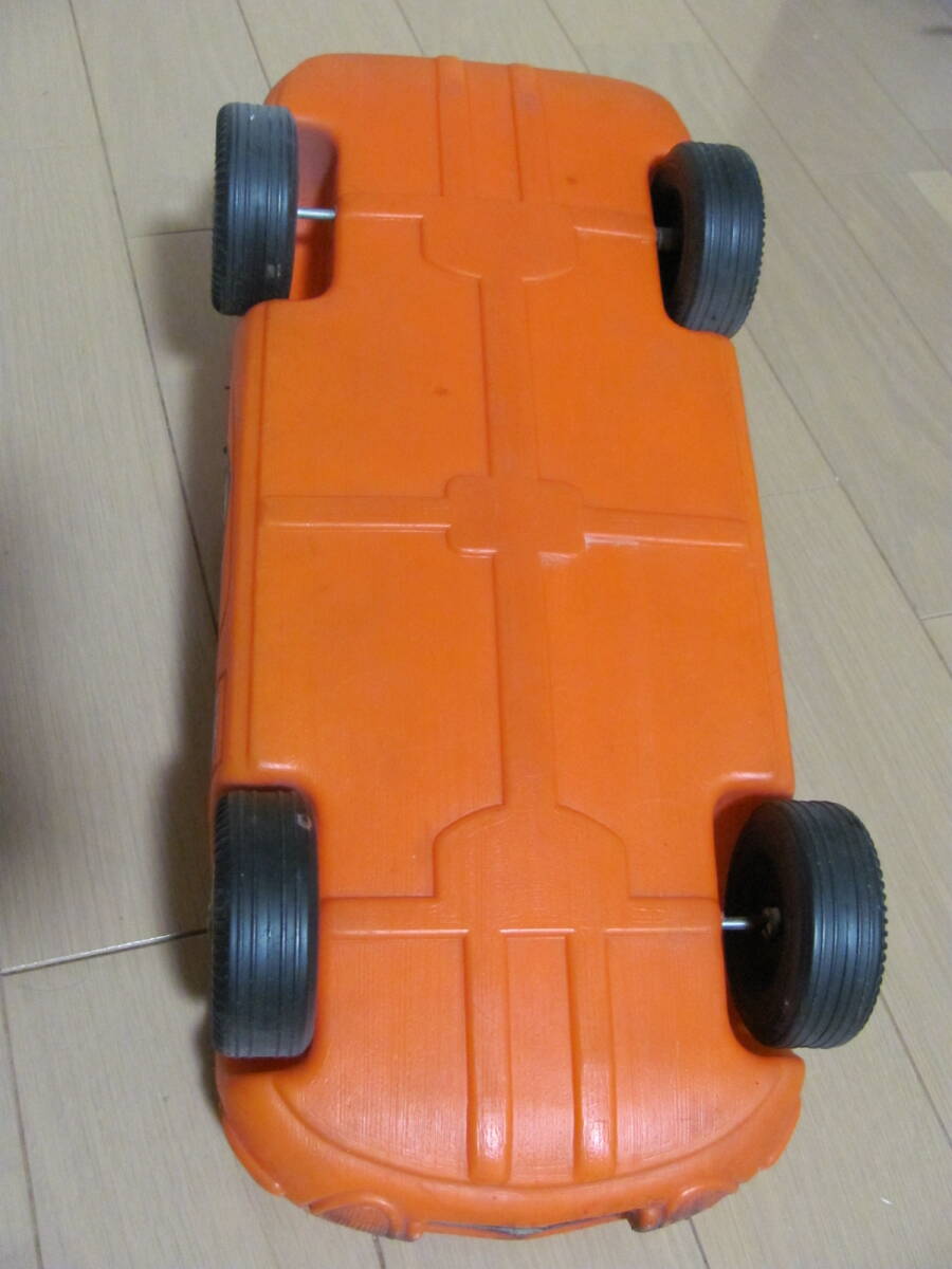昭和レトロ トヨタ2000GT風 オレンジ色 コクボの玩具 KOKUBO TOKUSEIの画像6