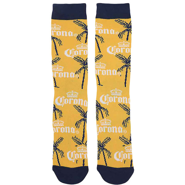 CORONA EXTRA BEER CAN 2P SOCKS[ Corona beer socks ]