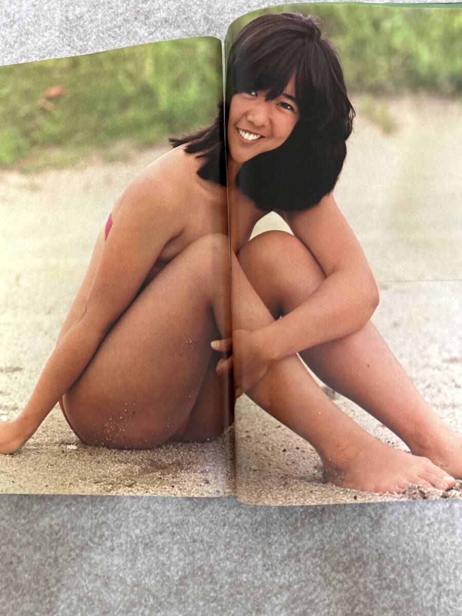 週刊プレイボーイ　1980年　昭和55年7月1日　宮崎美子　浅野ゆう子ピンナップ　マリークラビン　キャロル山崎　大場久美子広告　表紙擦れ_画像4