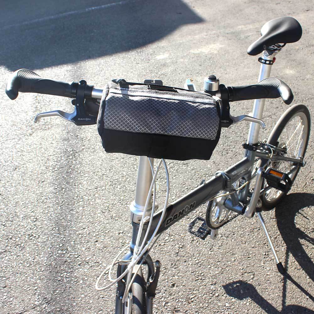 未使用 自転車 アクセサリ サドルバッグ 3M スコッチライト 反射素材 ハンドルバッグ サイクリングの画像4