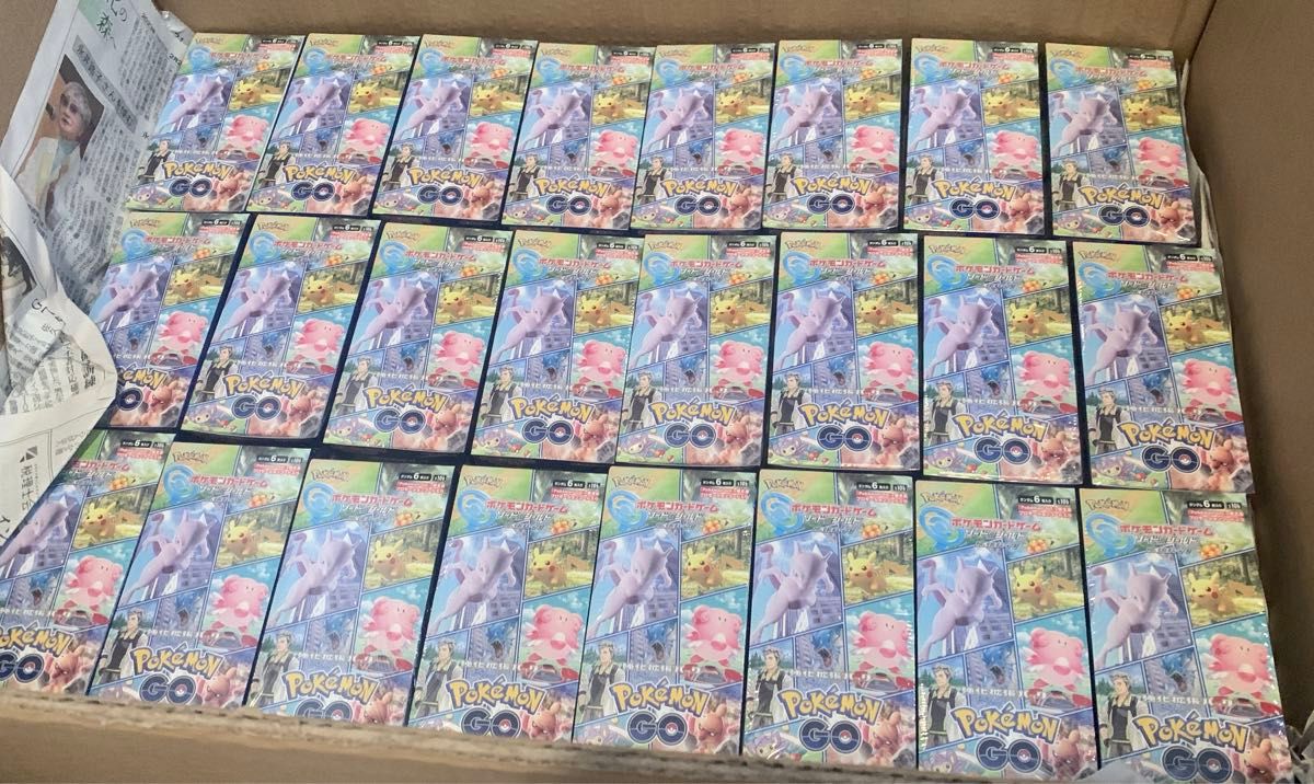 【新品未開封・シュリンク付】ポケモンカード ポケモンGO 40BOX