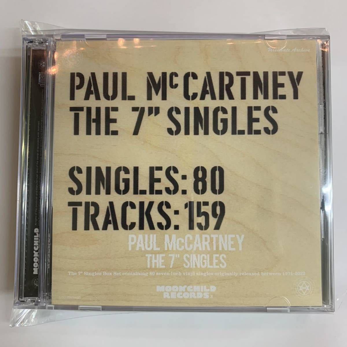 Paul McCartney : The 7” Singles 9CD set Moonchild Records 話題の最新作！限定輸入プレスCD 送料込み！_画像1