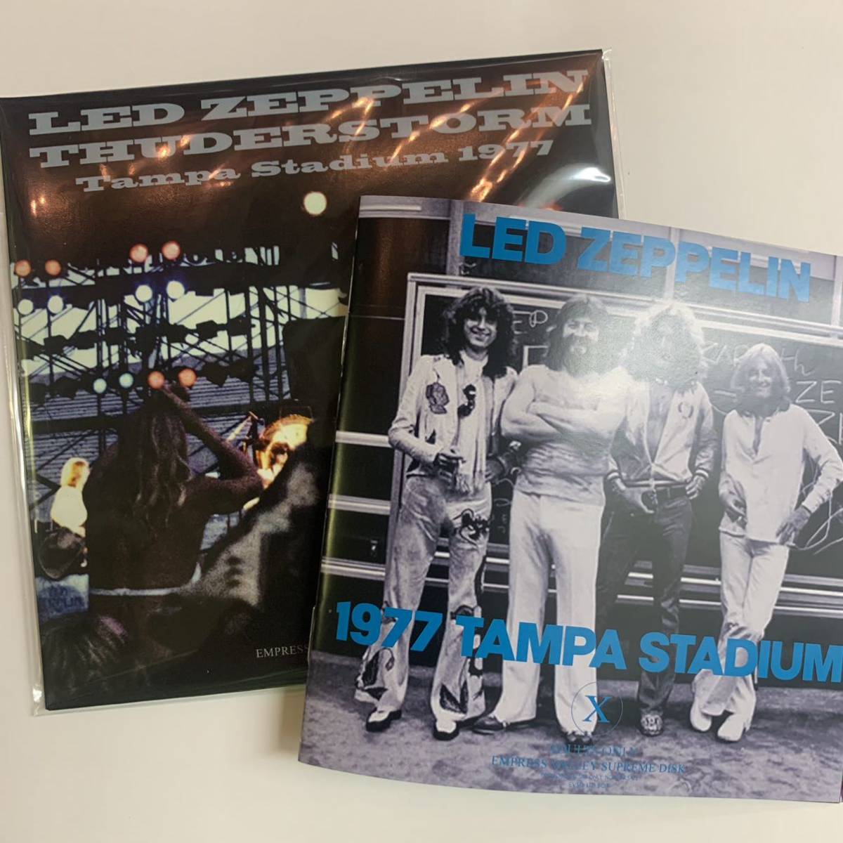 LED ZEPPELIN / THUNDER STORM (2CD) 1977年タンパ公演 5ソース収録！当日の状況をリアルに伝えるまさにノンフィクション作品！写真付き！_画像8