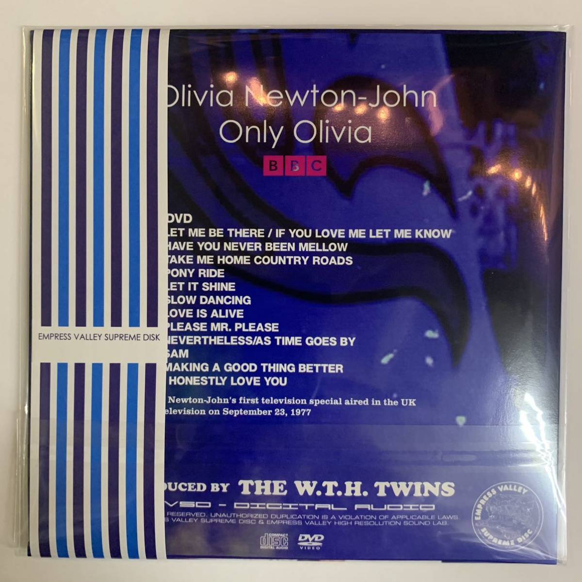 Olivia Newton-John / Only Olivia「思い出のままで」(CD+Ｄ Ｖ Ｄ) 再放送マスター使用のベストクオリティー！ファンの皆様お待たせです！_画像2