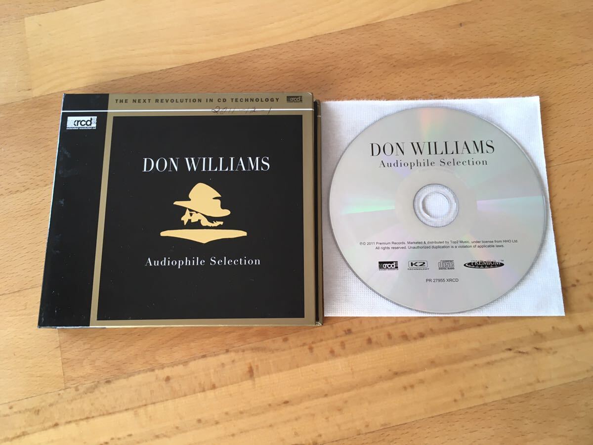 【XRCD】Don Williams / Audiophile Selection (Premium Records : PR 27955 XRCD)の画像1