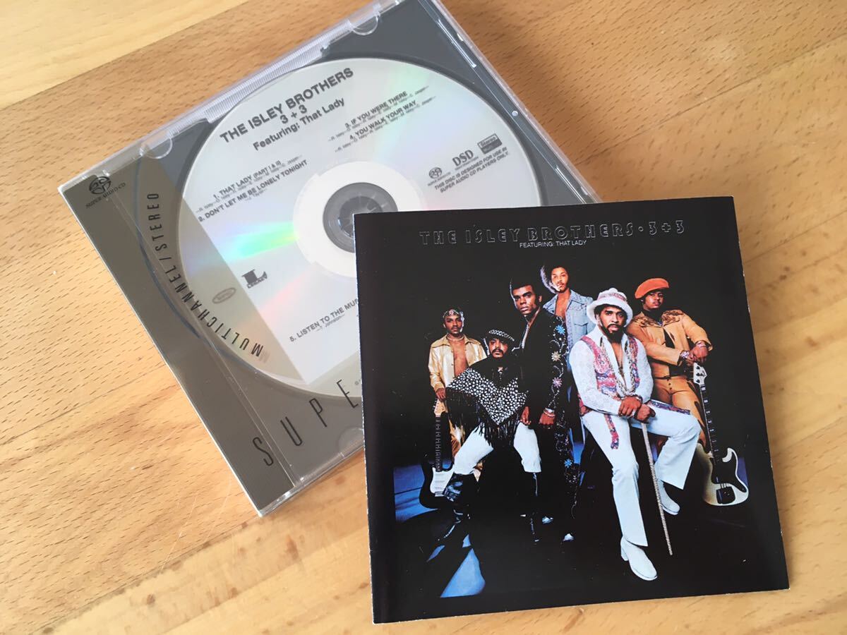 The Isley Brothers / 3+3(Single Layer SACD)マルチch収録 / アイズレー・ブラザーズ (Stereo / Multichannel)_画像2