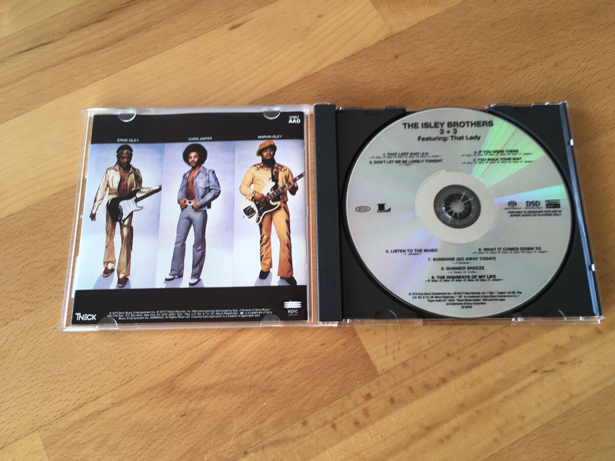 The Isley Brothers / 3+3(Single Layer SACD)マルチch収録 / アイズレー・ブラザーズ (Stereo / Multichannel)_画像7