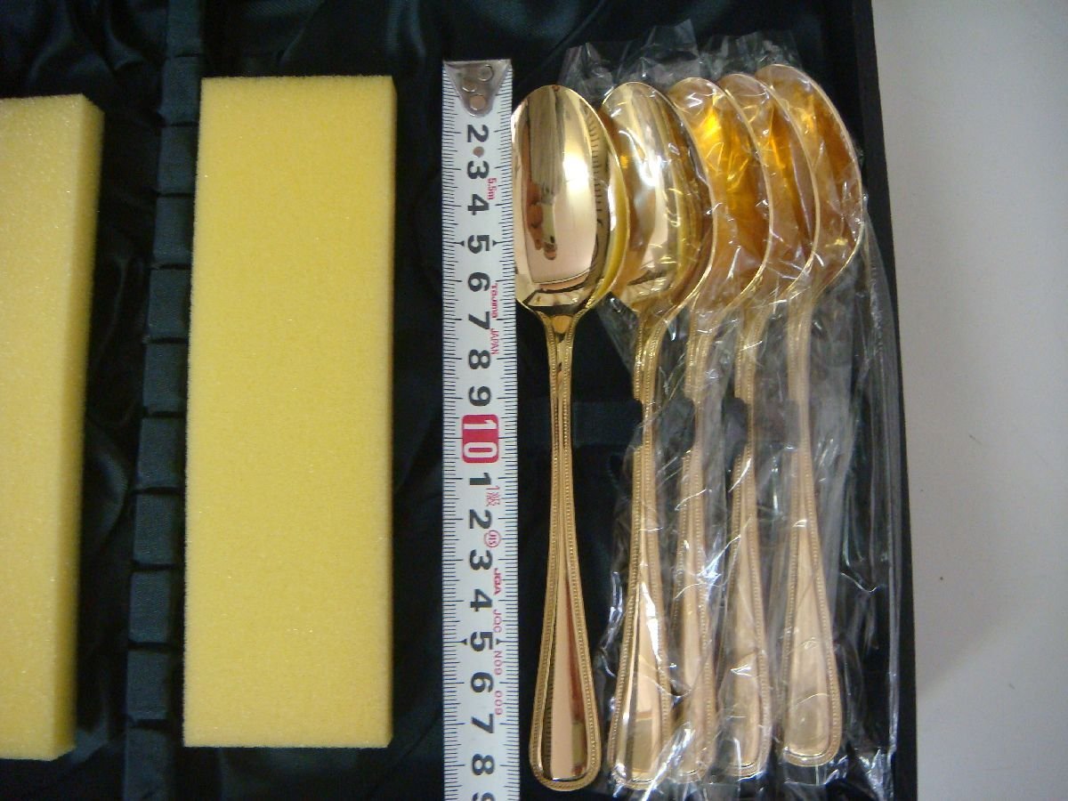 MB/A31CZ-DA2 unused goods lack of equipped AZUMAka tiger li18-8 stainless steel spoon Fork knife butter knife 22 piece 