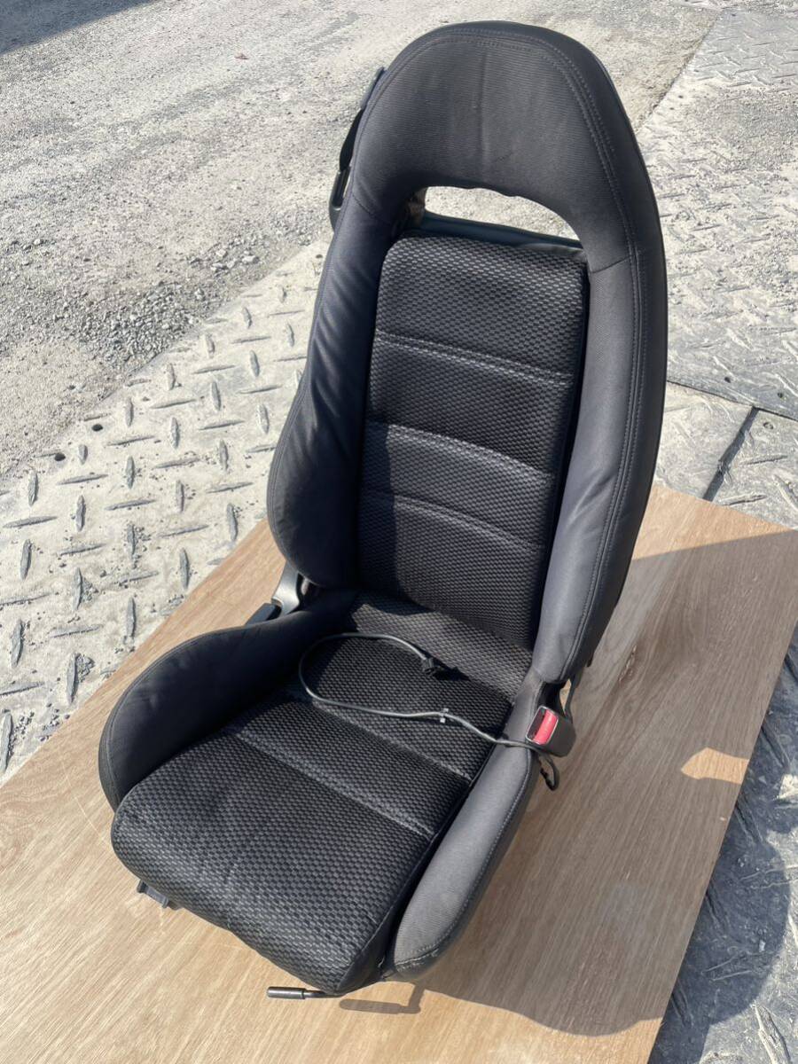 中古 マツダ RX-7 FD3S 4型 運転席側 純正シート シートレール付_画像2