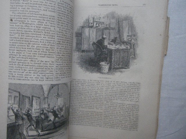 1874年 アメリカ19世紀の雑誌 Harper's New Monthly magazine 洋書 Harper & Brothers 歴史/挿絵/文学の画像3