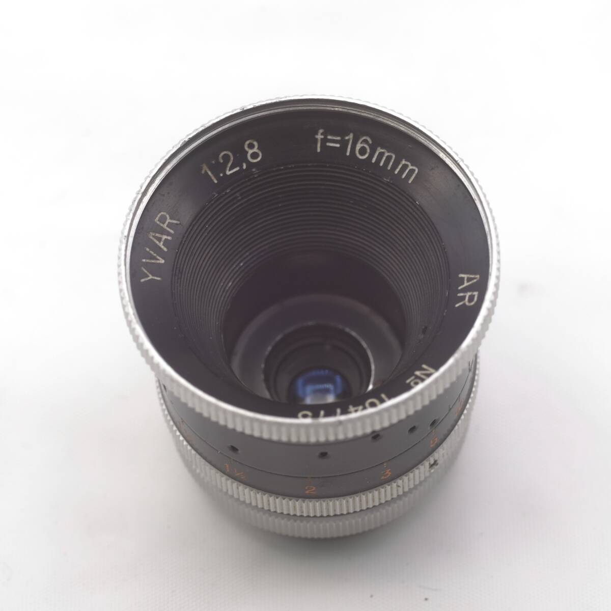 Kern Cマウント YVAR 16mm F2.8 Switzerland製 CINEレンズの画像9