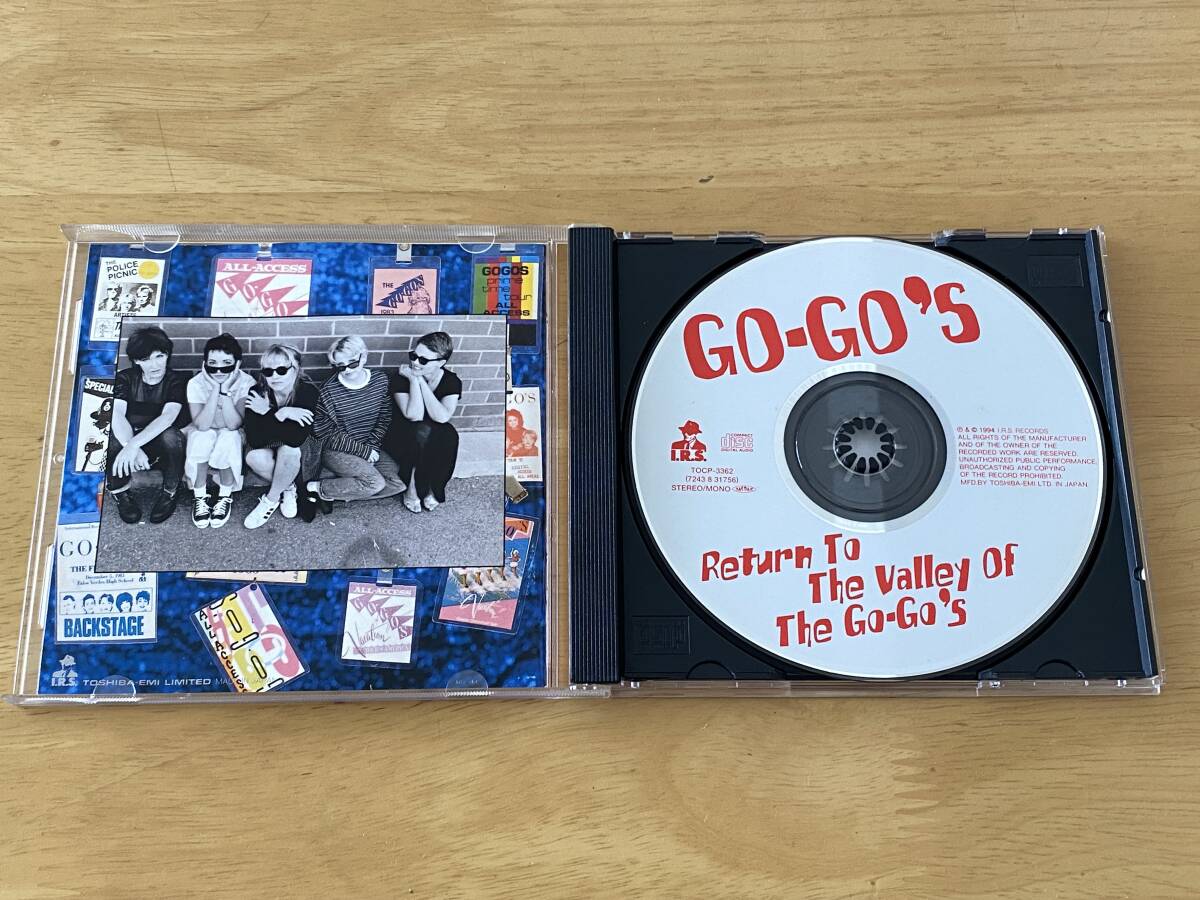 The Go-Go's Return To The Valley of 日本盤CD 検:ゴーゴーズ ベスト Belinda Carlisle ベリンダカーライル Black Cats ブラックキャッツ_画像3