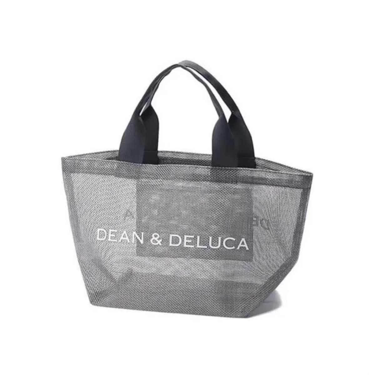 ＊大人気＊DEAN & DELUCA メッシュトートバッグ グレー Sサイズ エコバッグ 